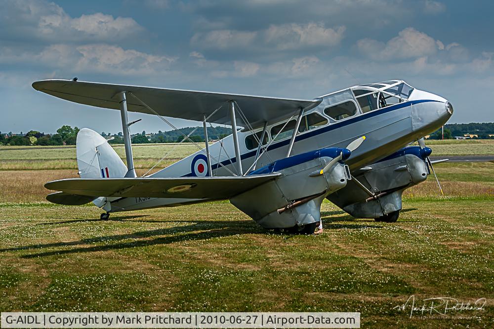 G-AIDL, 1946 De Havilland DH-89A Dominie/Dragon Rapide 6 C/N 6968, Wolverhampton Halfpenny Green Airport 2010
