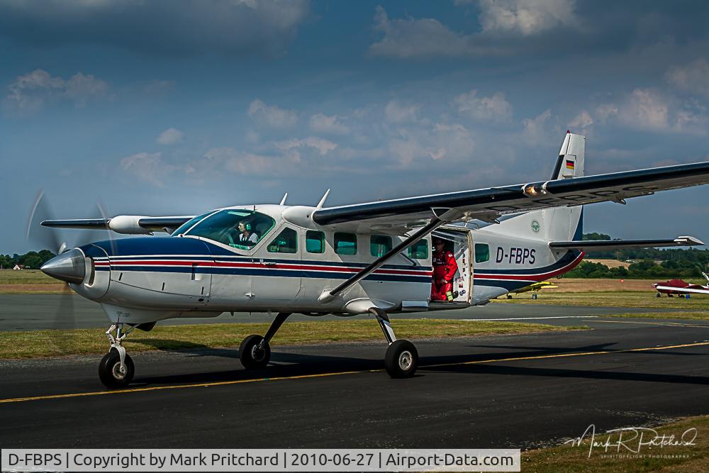 D-FBPS, 1998 Cessna 208B Grand Caravan C/N 208B0494, Wolverhampton Halfpenny Green Airport used by the Red Devils Parachute Display Team 2010
