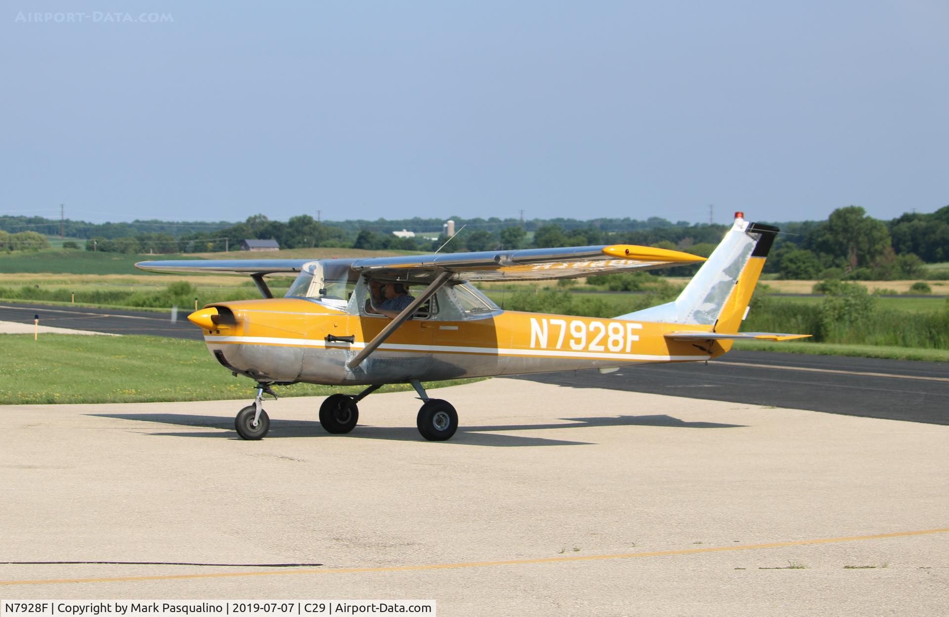 N7928F, 1966 Cessna 150F C/N 15064028, Cessna 150F