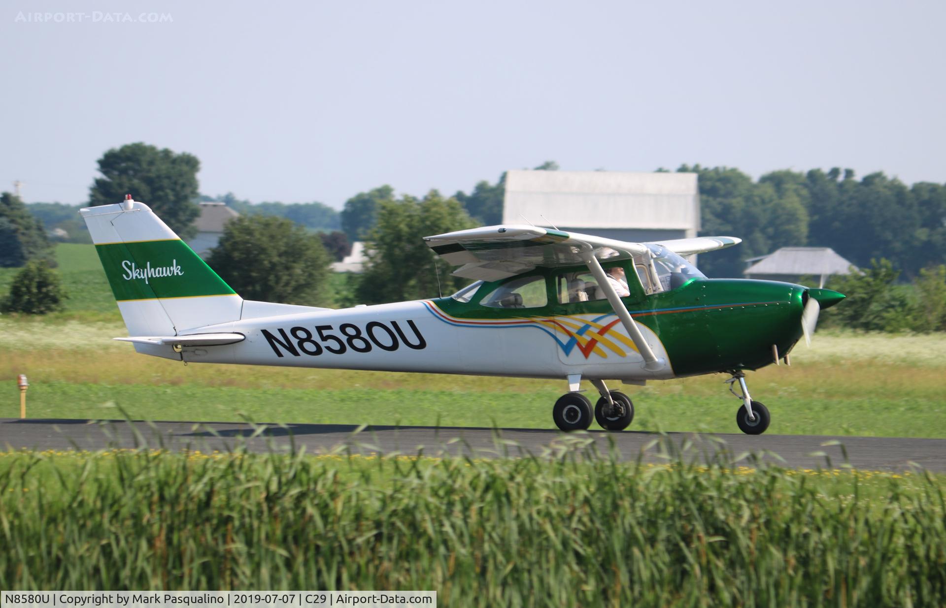N8580U, 1965 Cessna 172F C/N 17252480, Cessna 172F