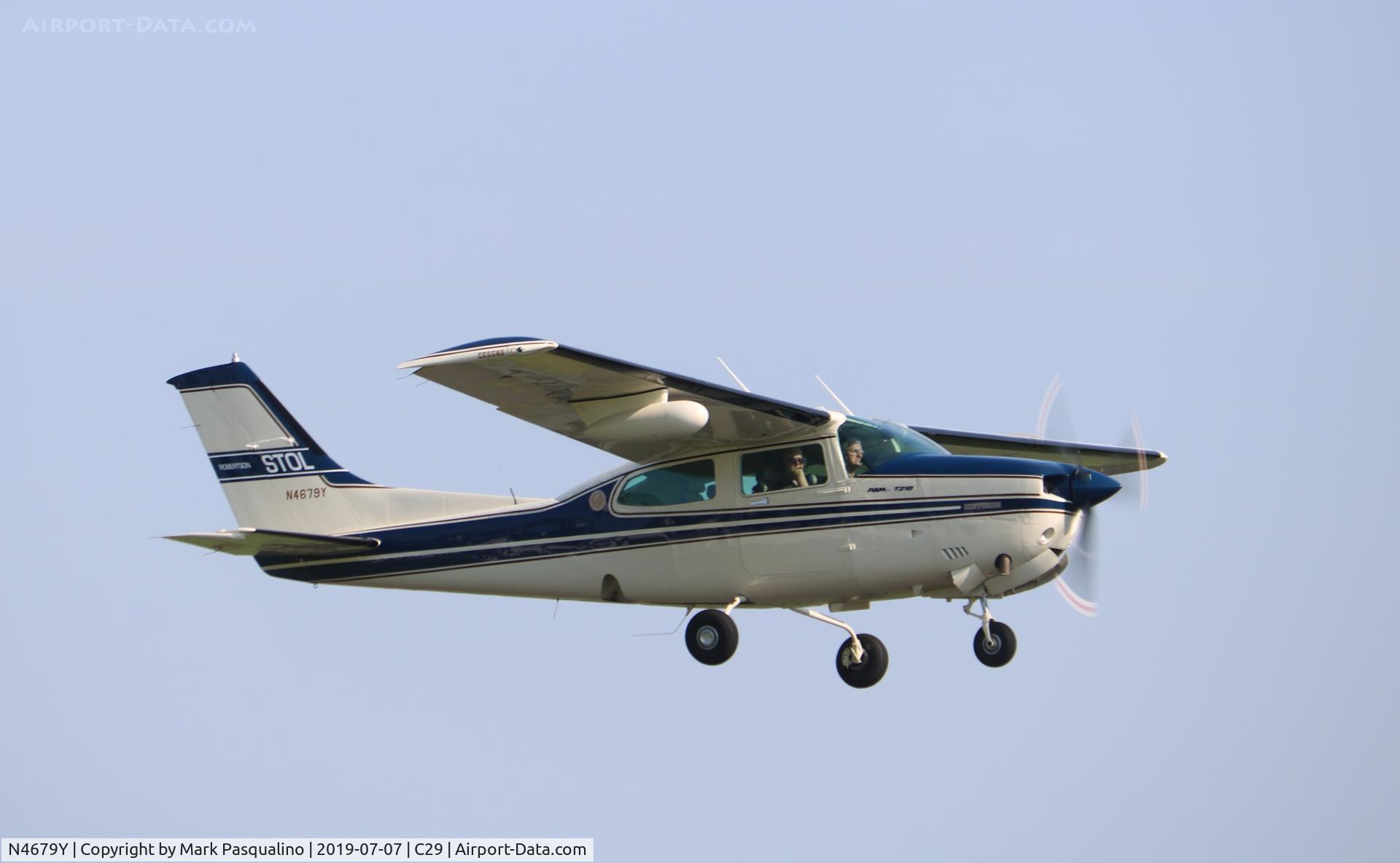 N4679Y, 1980 Cessna T210N Turbo Centurion C/N 21063983, Cessna T210N