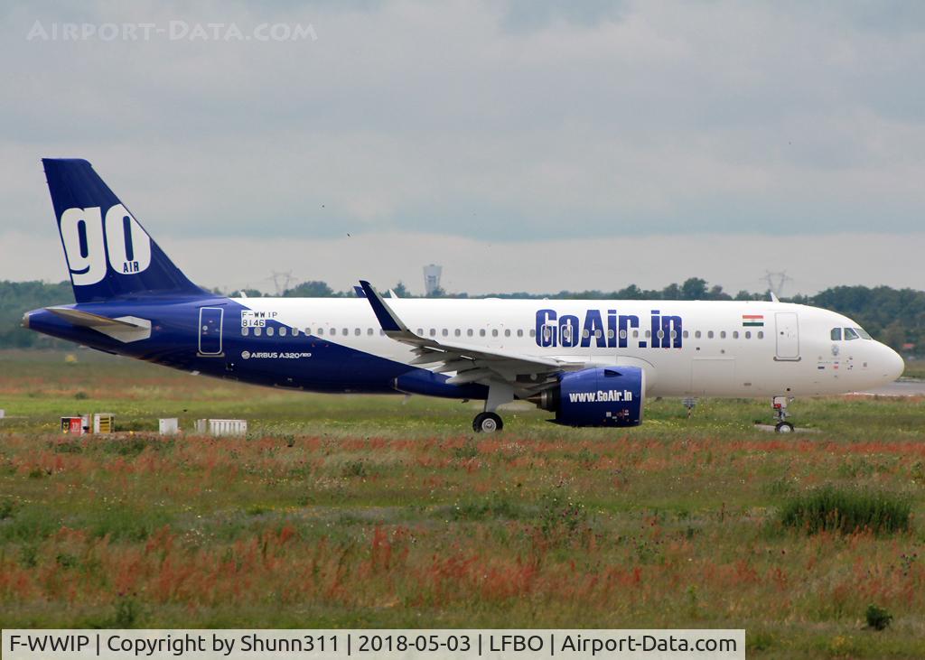 F-WWIP, 2018 Airbus A320-271N C/N 8146, C/n 8146 - To be VT-WGP