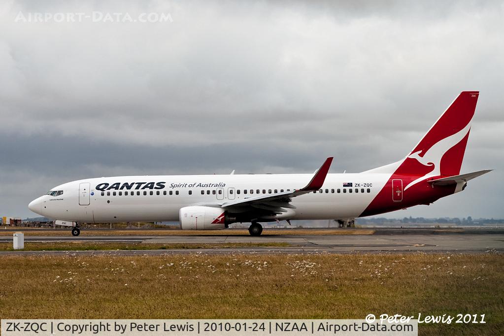 ZK-ZQC, 2009 Boeing 737-838 C/N 34202, Jetconnect Ltd., Manukau t/a Qantas New Zealand
