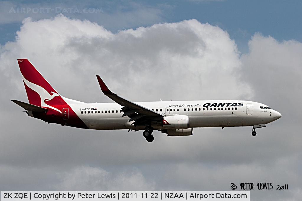 ZK-ZQE, 2011 Boeing 737-838 C/N 34185, Jetconnect Ltd., Manukau t/a Qantas New Zealand