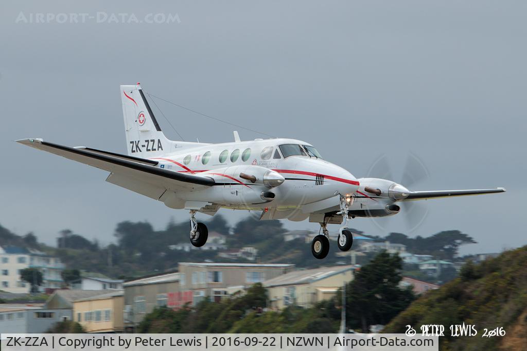 ZK-ZZA, 1995 Beech C90A King Air C/N LJ-1407, Skyline Aviation Ltd., Napier