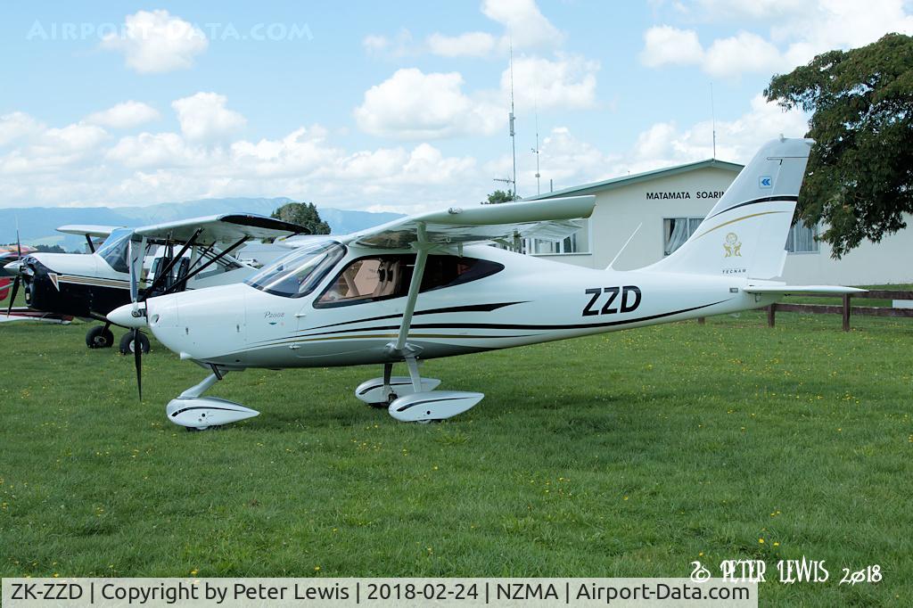 ZK-ZZD, Tecnam P-2008 C/N 056, T R Doig, Havelock North