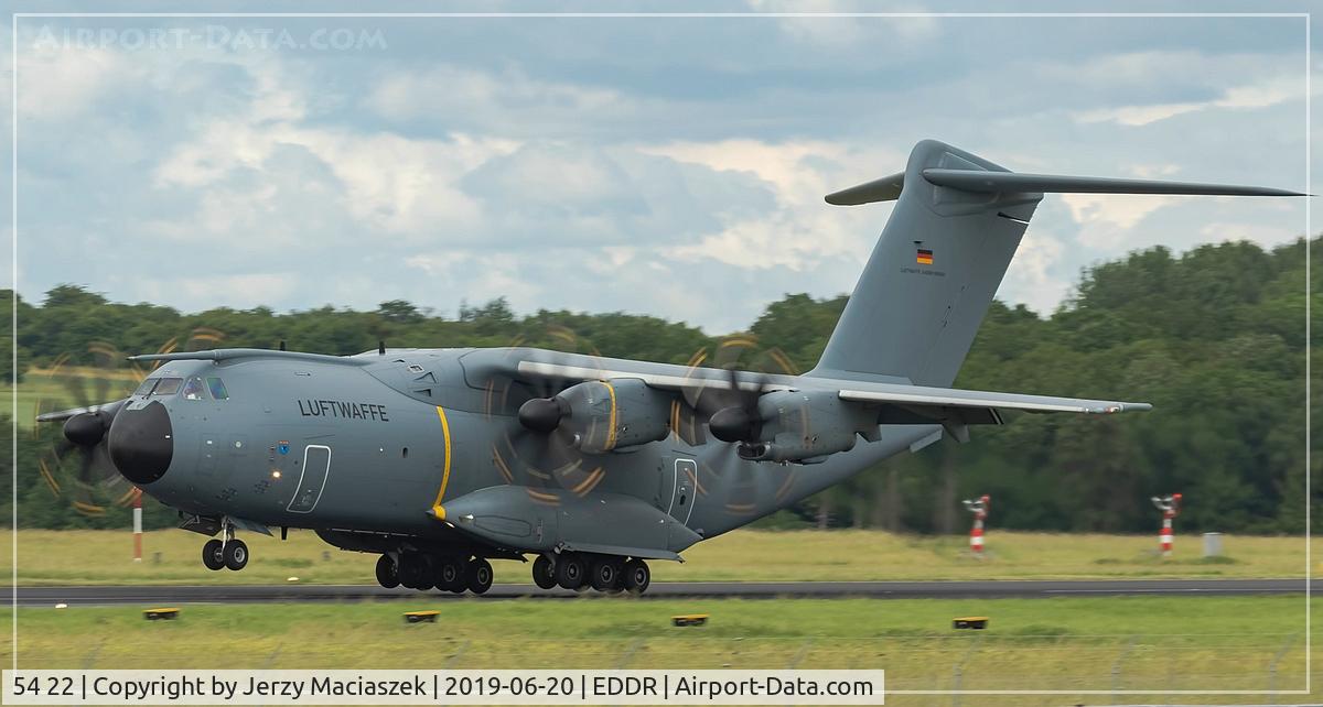 54 22, 2018 Airbus A400M-180 Atlas C/N 081, Airbus A400M-180 Atlas
