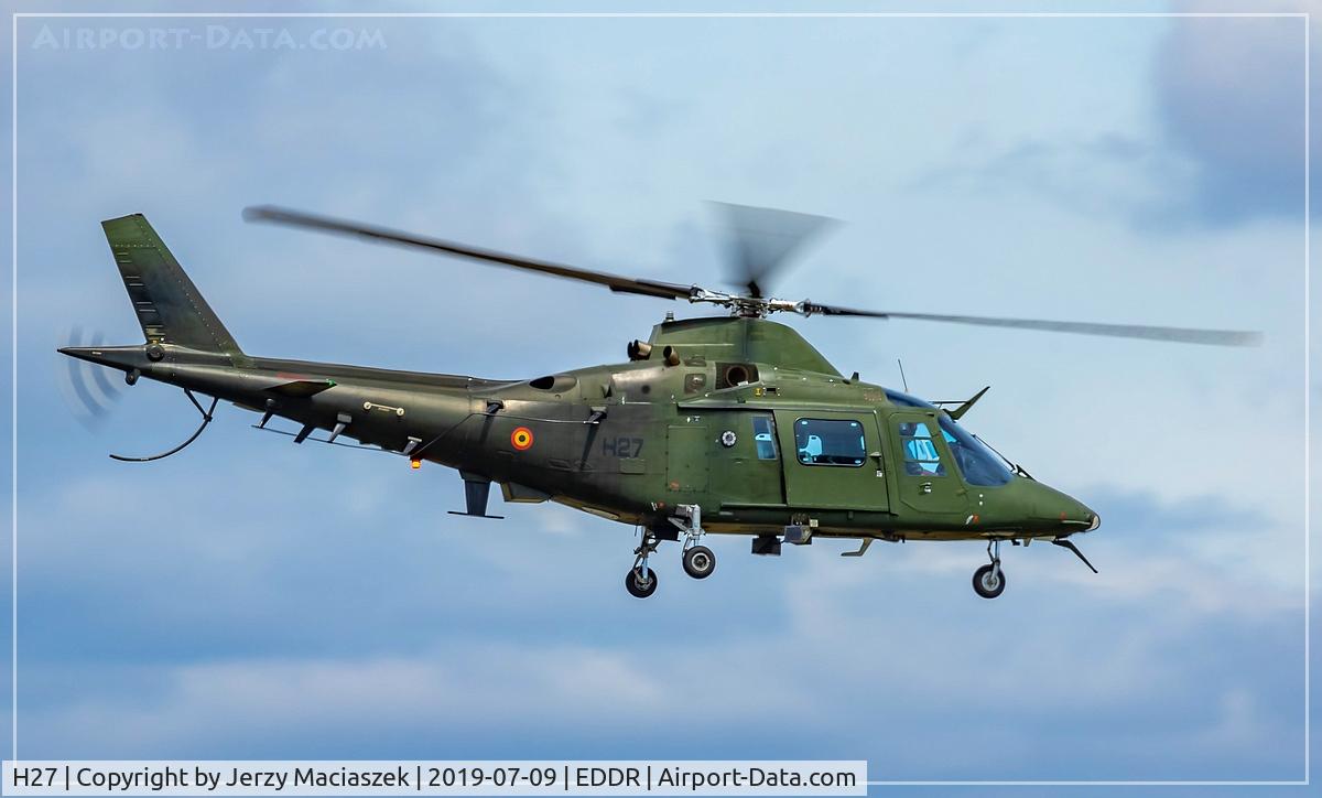 H27, 1993 Agusta A-109BA C/N 0327, AgustaWestland A199BA, c/n: 0327