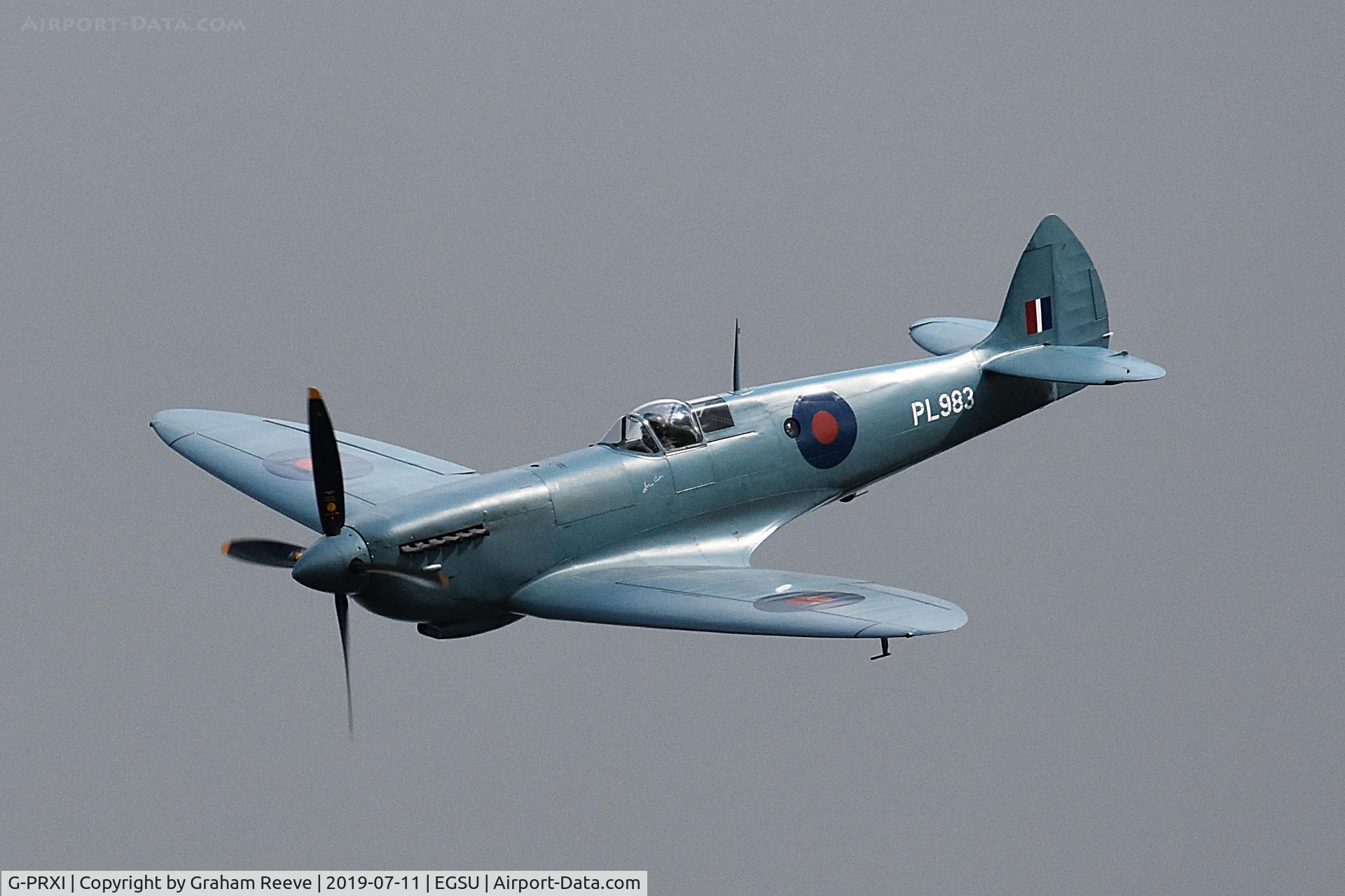G-PRXI, 1944 Supermarine 361 Spitfire PR.XI C/N 6S/583723, Displaying at Duxford.