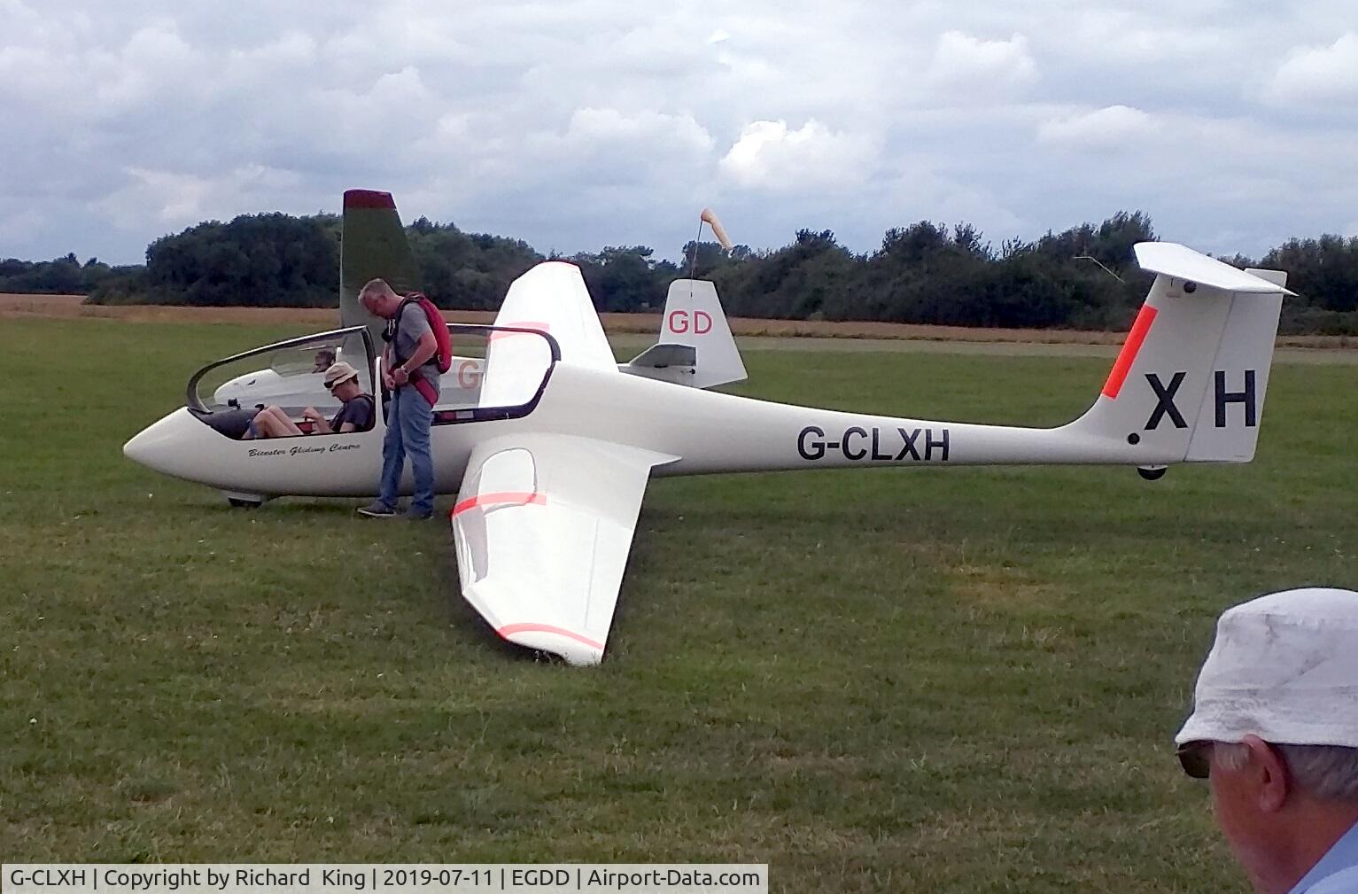 G-CLXH, 1995 Grob G-103C Twin III Acro C/N 34197, Flying at Bicester Gliding Centre, near Oxford UK