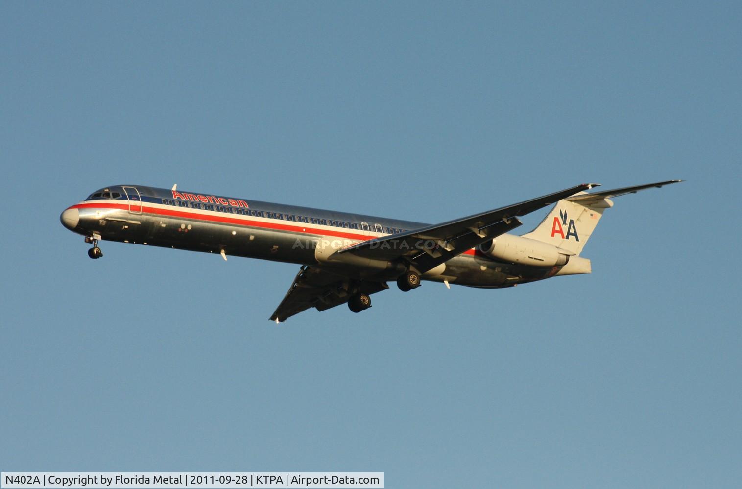 N402A, 1986 McDonnell Douglas MD-82 (DC-9-82) C/N 49313, TPA spotting