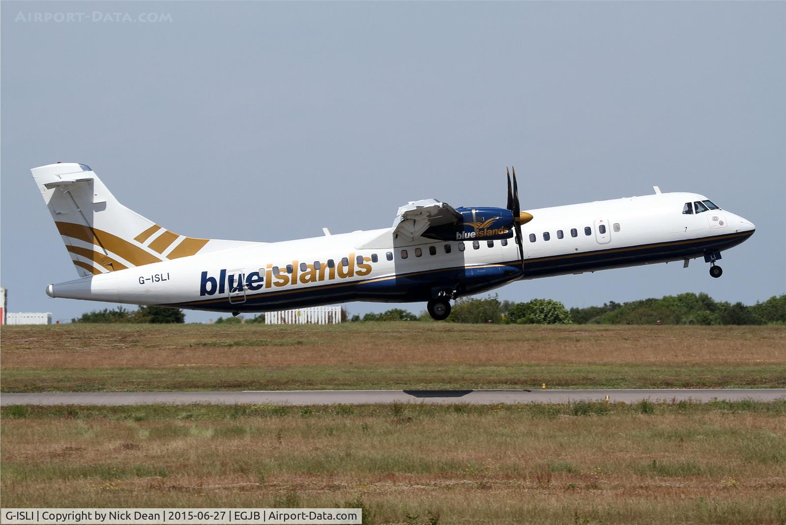 G-ISLI, 1997 ATR 72-212A C/N 529, Blue Islands