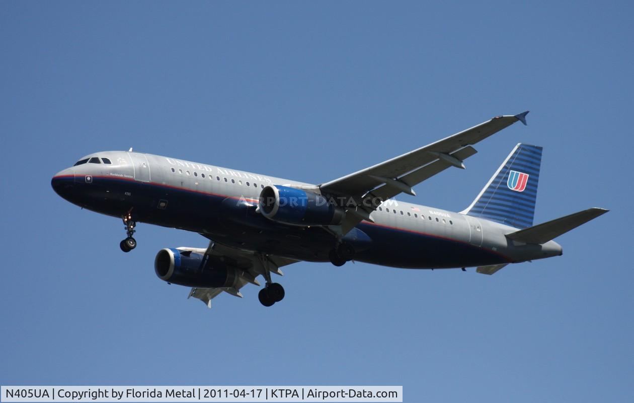 N405UA, 1993 Airbus A320-232 C/N 452, TPA spotting