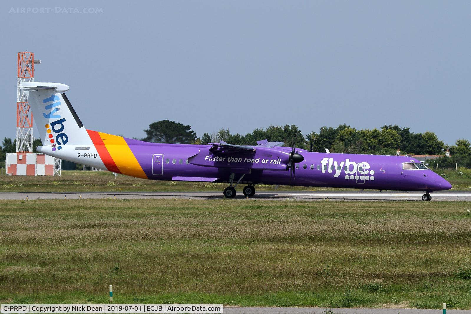 G-PRPD, 2010 Bombardier DHC-8-402 Dash 8 C/N 4332, GCI/EGJB