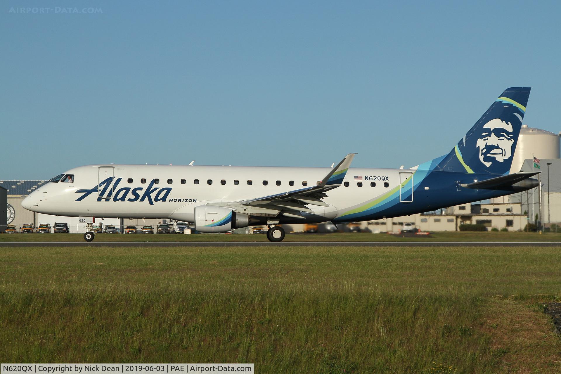 N620QX, 2017 Embraer 175LR (ERJ-170-200LR) C/N 17000640, PAE/KPAE