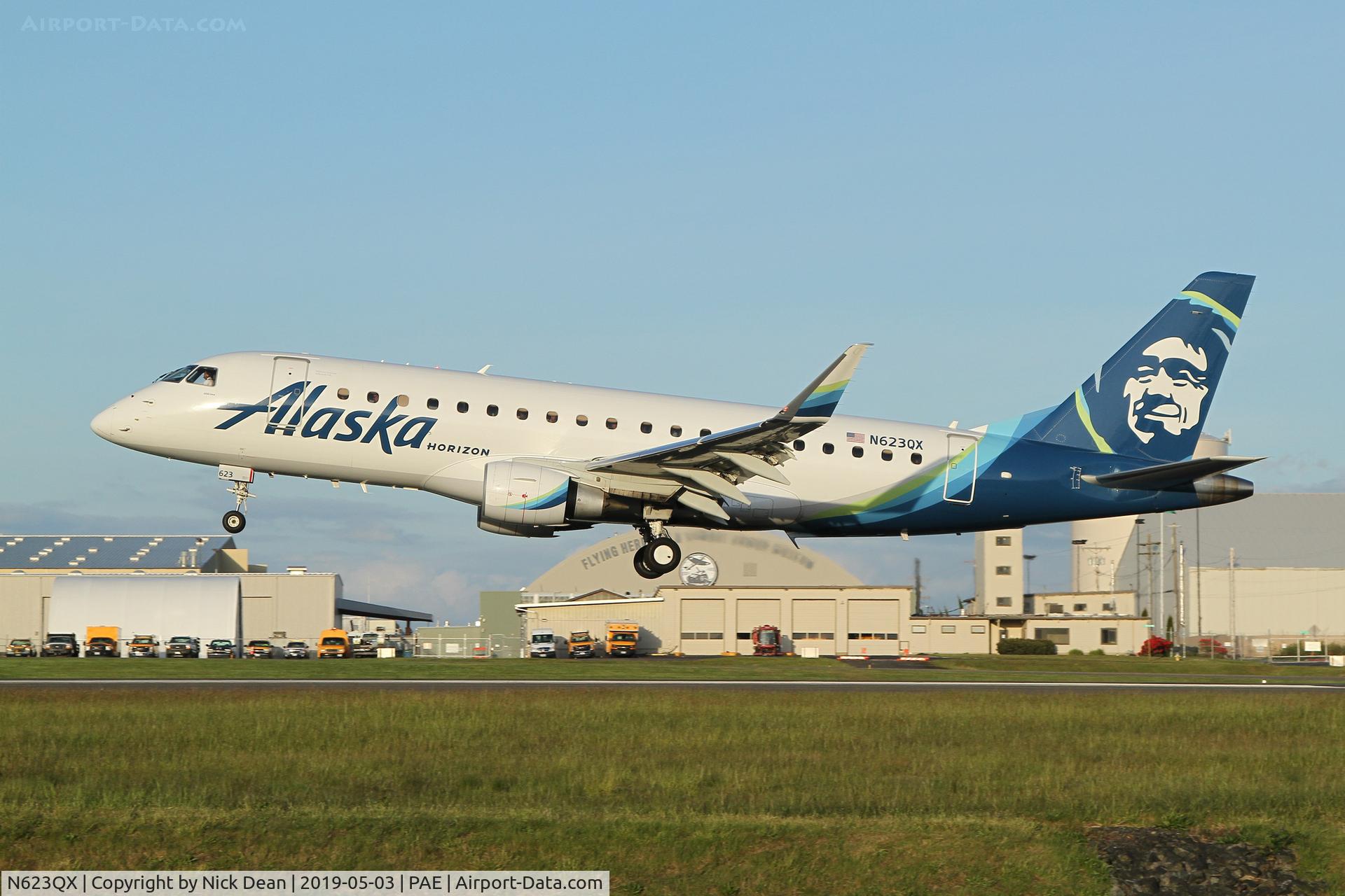 N623QX, 2017 Embraer 175LR (ERJ-170-200LR) C/N 17000652, PAE/KPAE