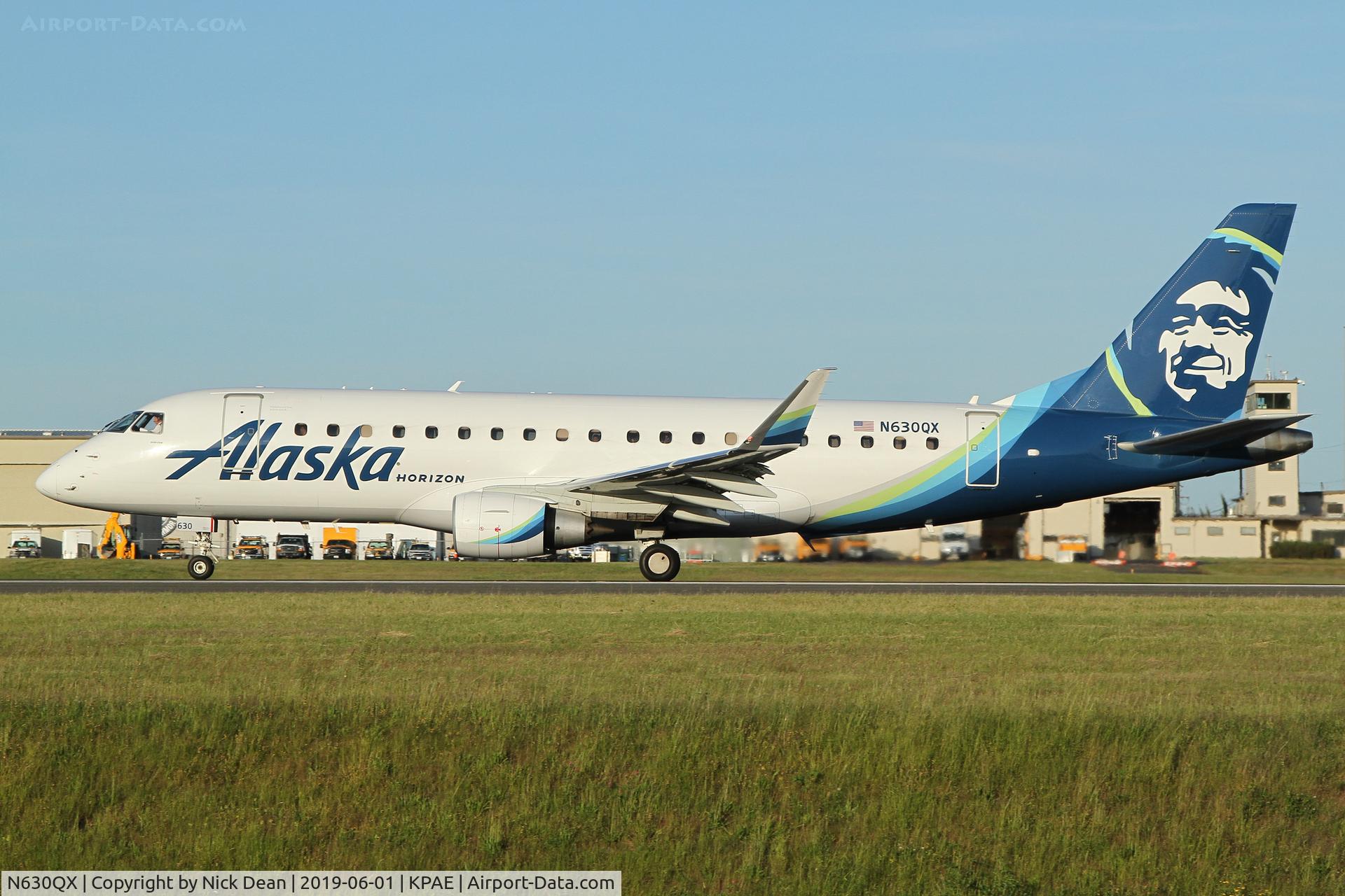 N630QX, 2017 Embraer 175LR (ERJ-170-200LR) C/N 17000684, PAE/KPAE