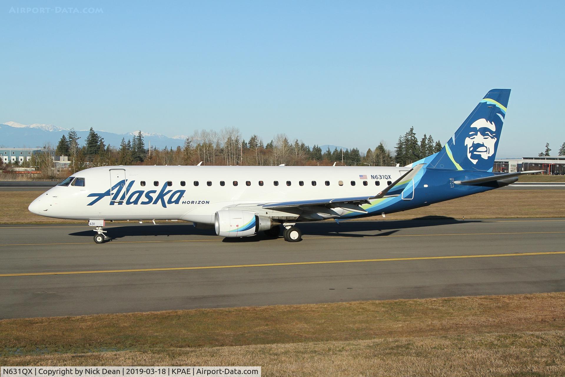 N631QX, 2018 Embraer 175LR (ERJ-170-200LR) C/N 17000713, PAE/KPAE