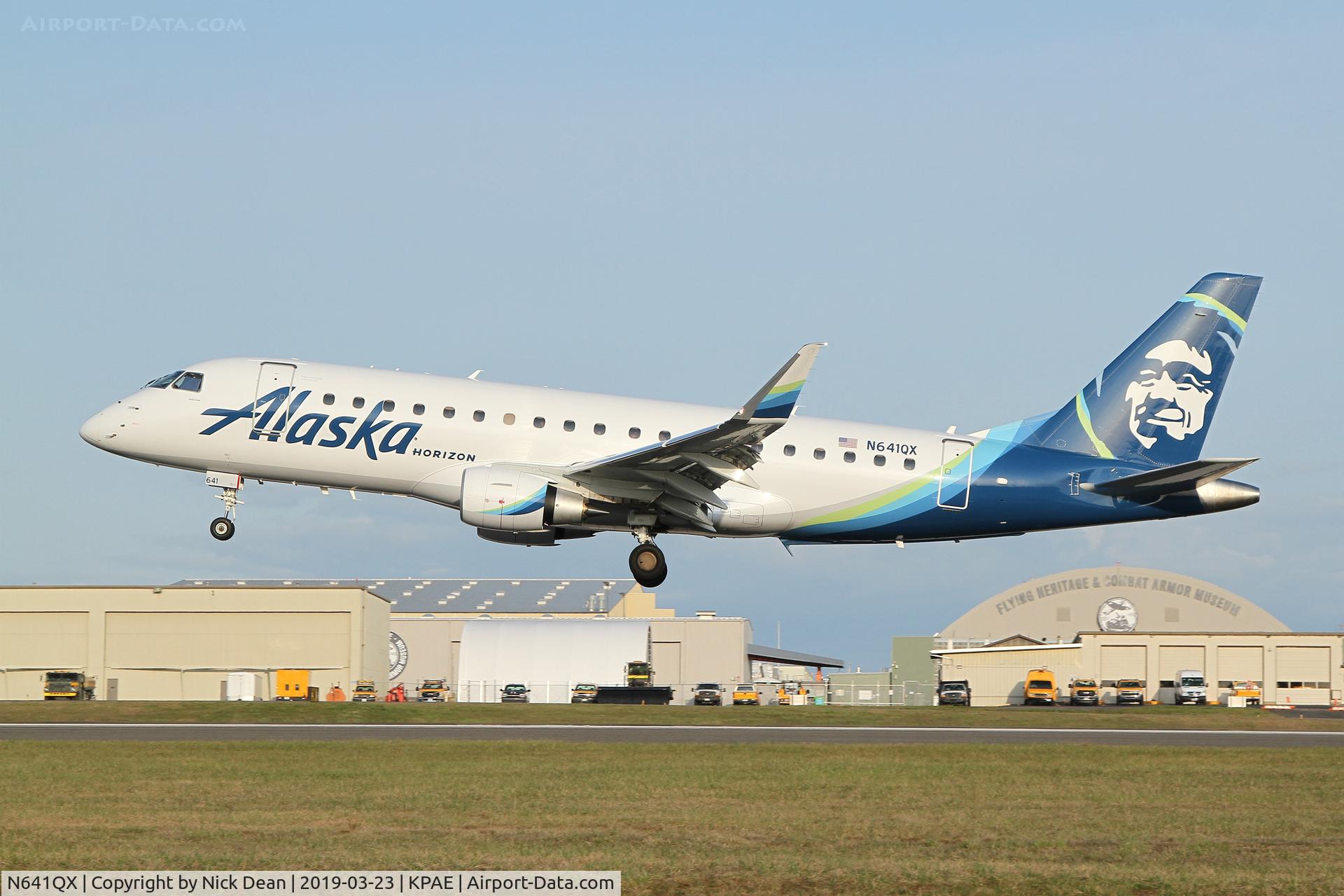 N641QX, 2018 Embraer ERJ-175 (ERJ-170-200LR) C/N 17000761, PAE/KPAE