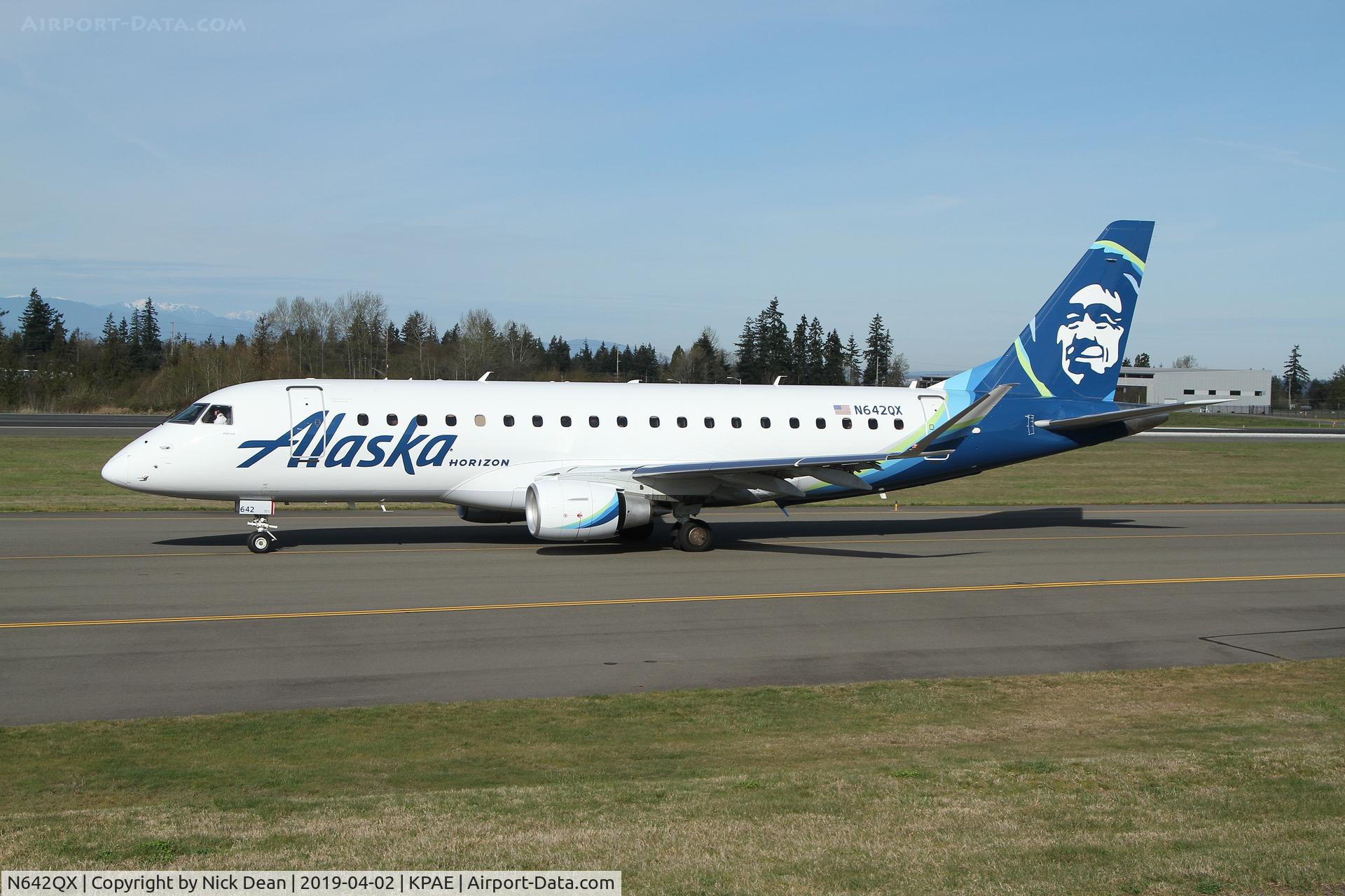 N642QX, 2018 Embraer 170/175 C/N 17000762, PAE/KPAE