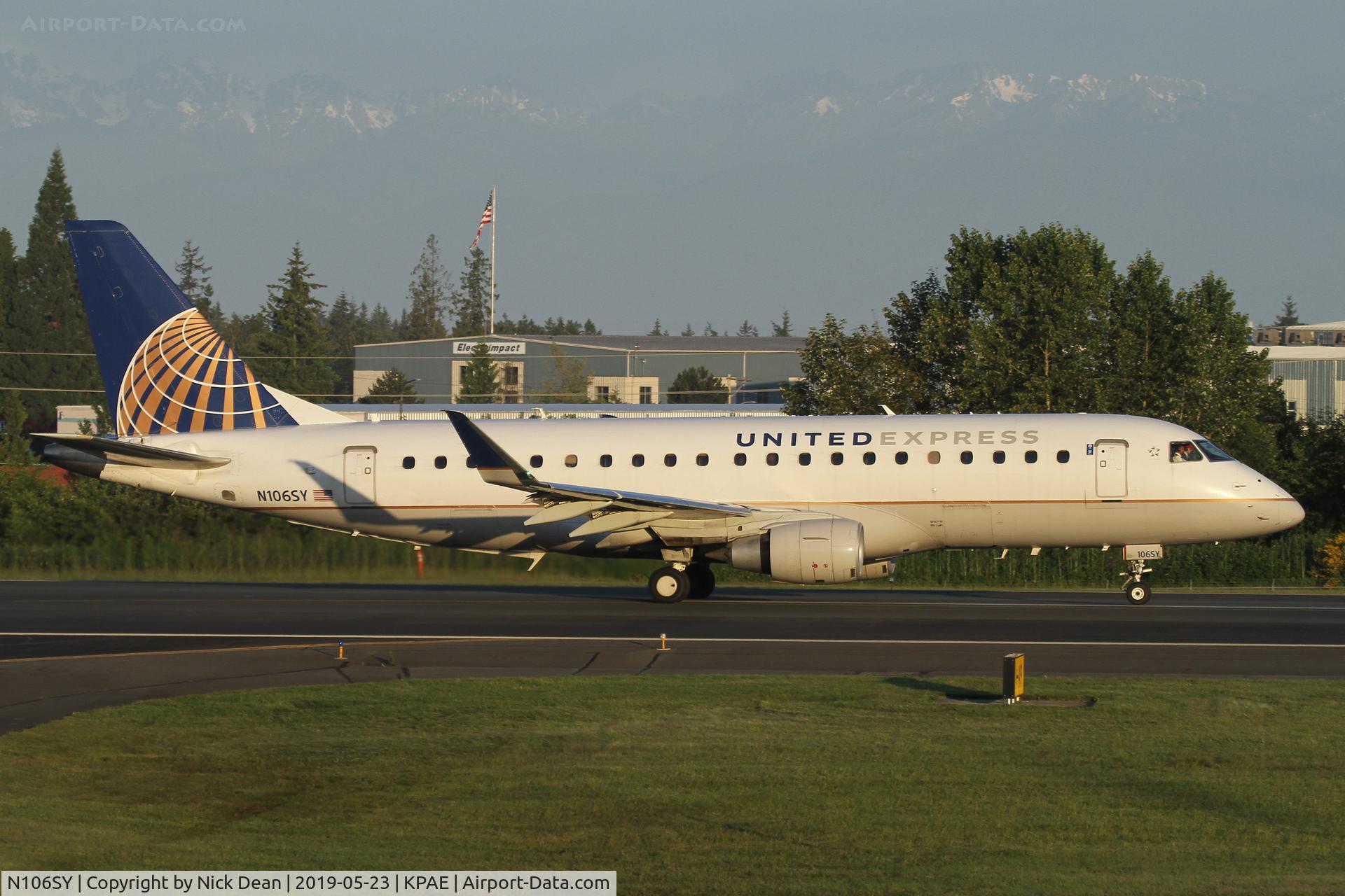 N106SY, 2013 Embraer 175LR (ERJ-170-200LR) C/N 17000399, PAE/KPAE