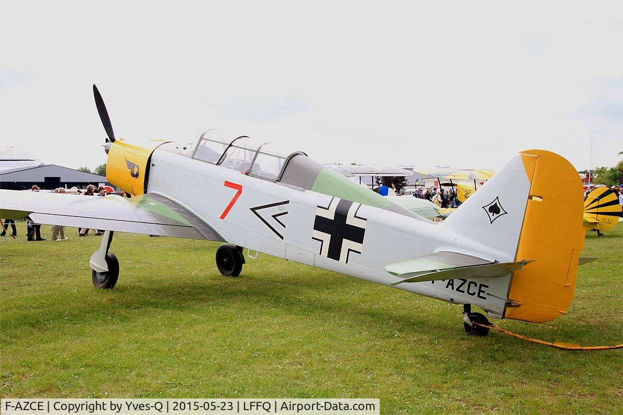 F-AZCE, Pilatus P2-06 C/N 72, Pilatus P2-06, Static display, La Ferté-Alais airfield (LFFQ) Airshow 2015