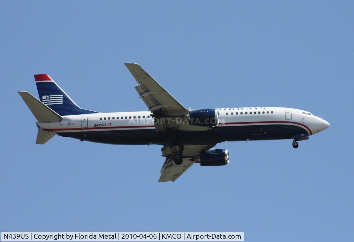 N439US, 1990 Boeing 737-4B7 C/N 24781, MCO spotting