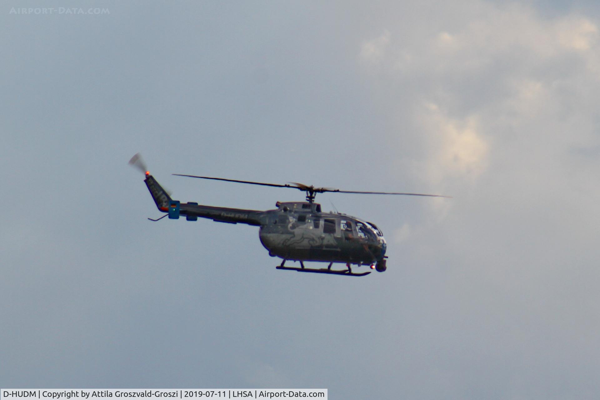 D-HUDM, MBB Bo-105CBS-5 C/N S-883, LHSA - Szentkirályszabadja Airport, Red Bull Air Race Hungary
