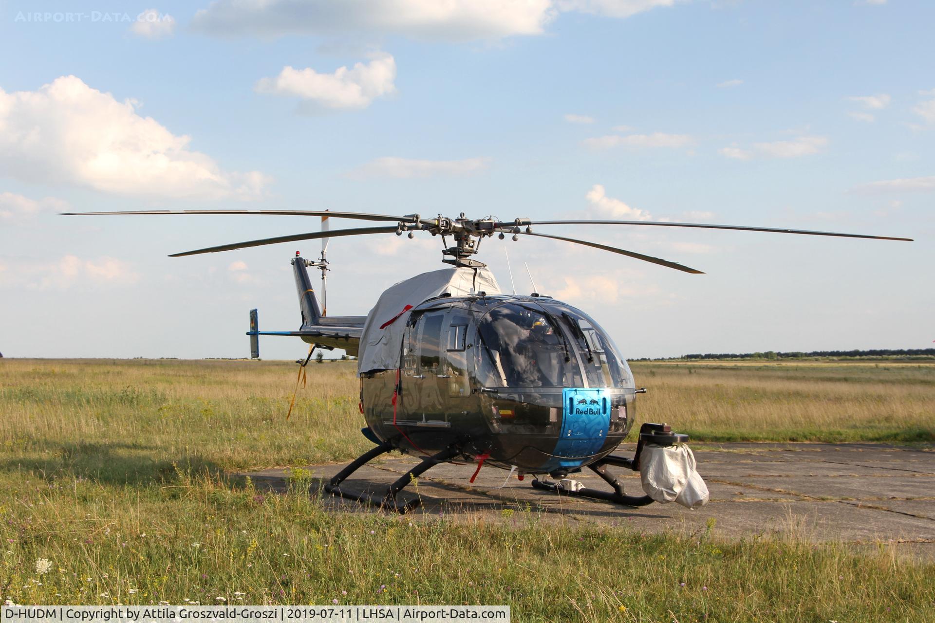 D-HUDM, MBB Bo-105CBS-5 C/N S-883, LHSA - Szentkirályszabadja Airport, Red Bull Air Race Hungary