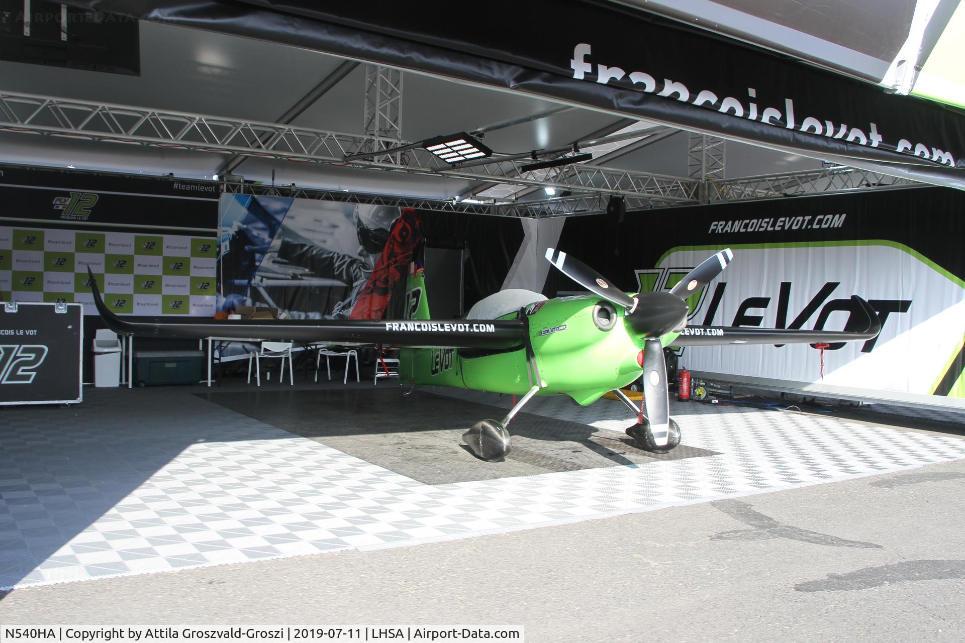 N540HA, Zivko Edge 540 C/N 0046V3, LHSA - Szentkirályszabadja Airport, Red Bull Air Race Hungary