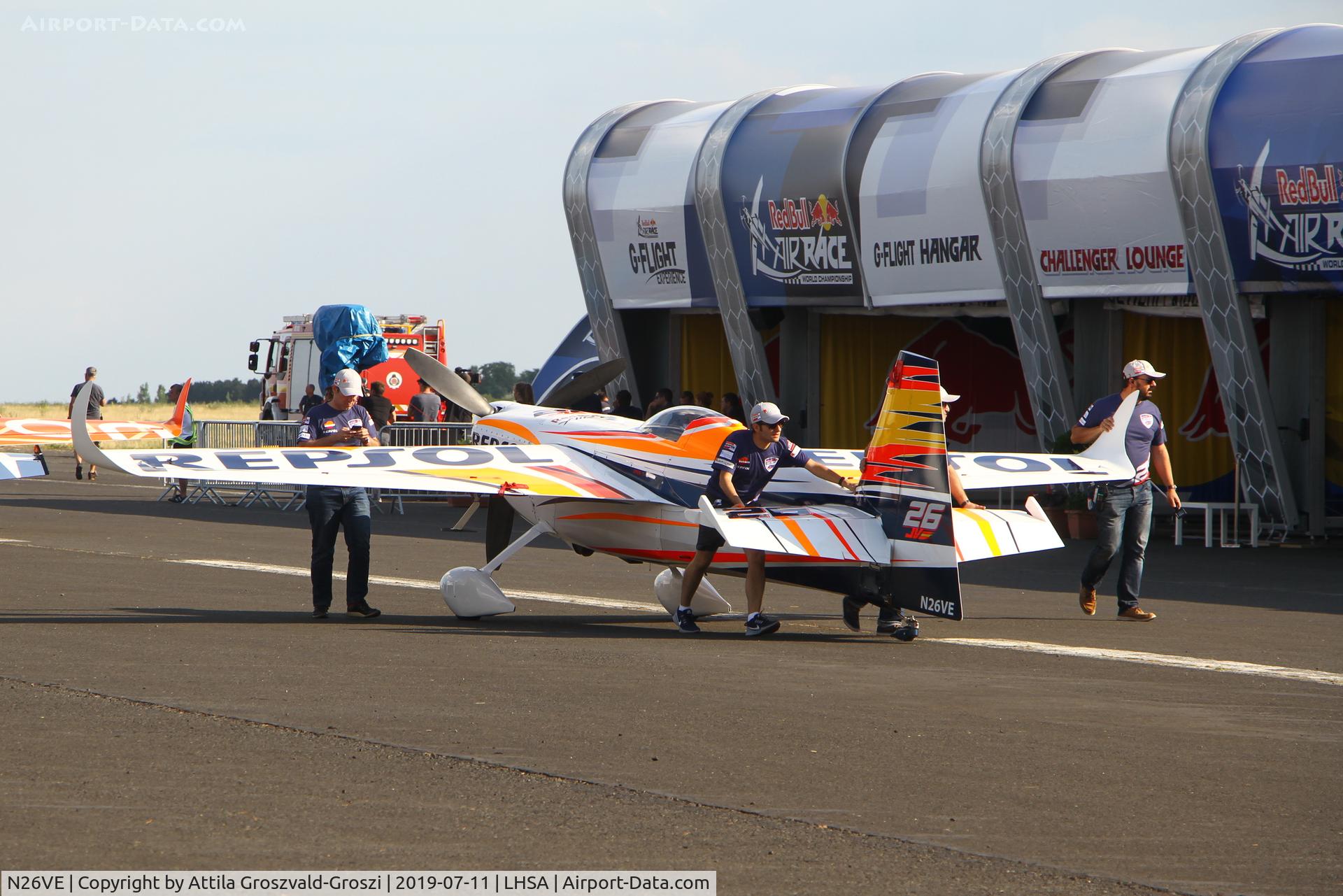 N26VE, 2007 Zivko Edge 540 C/N 0040A, LHSA - Szentkirályszabadja Airport, Red Bull Air Race Hungary
