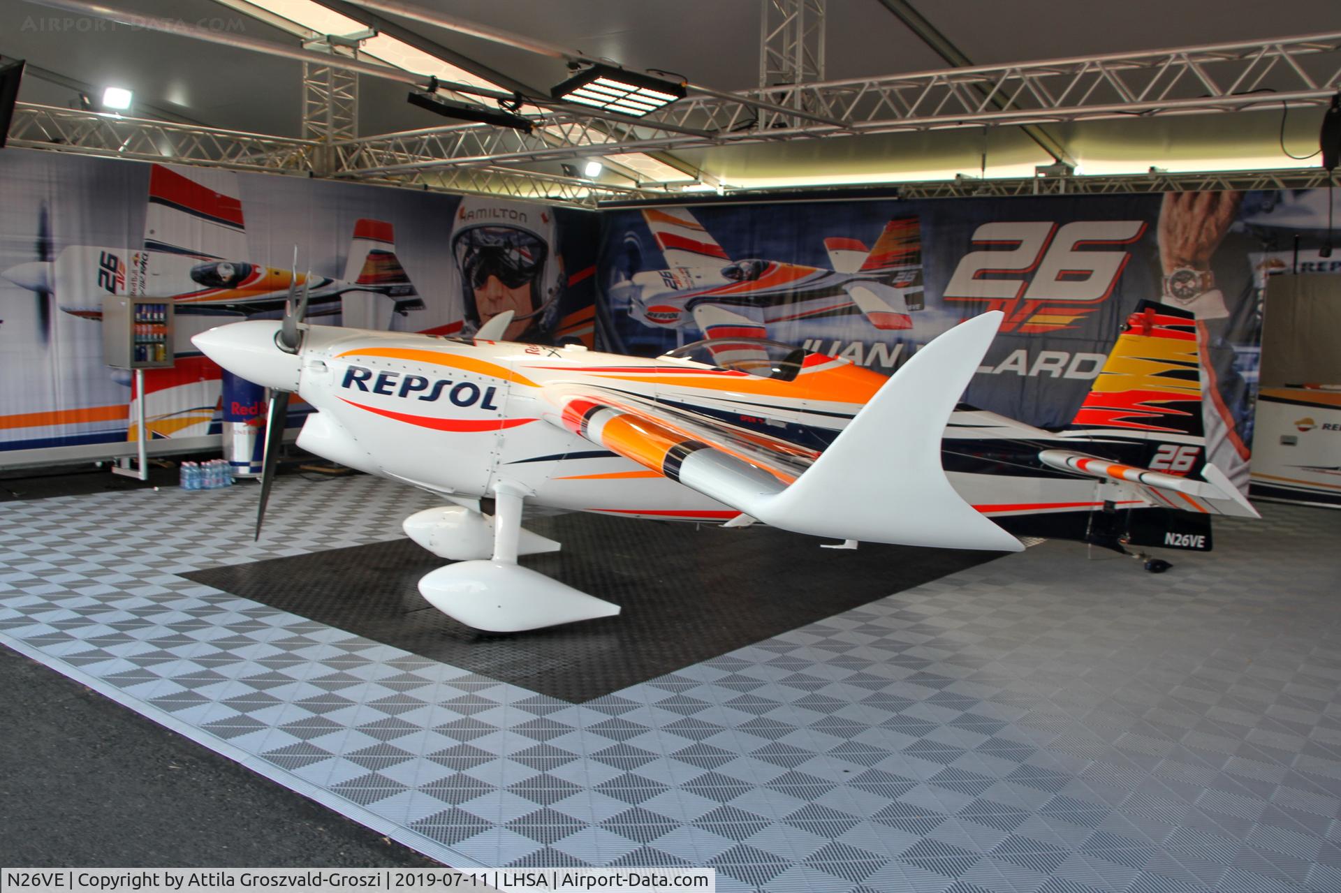 N26VE, 2007 Zivko Edge 540 C/N 0040A, LHSA - Szentkirályszabadja Airport, Red Bull Air Race Hungary