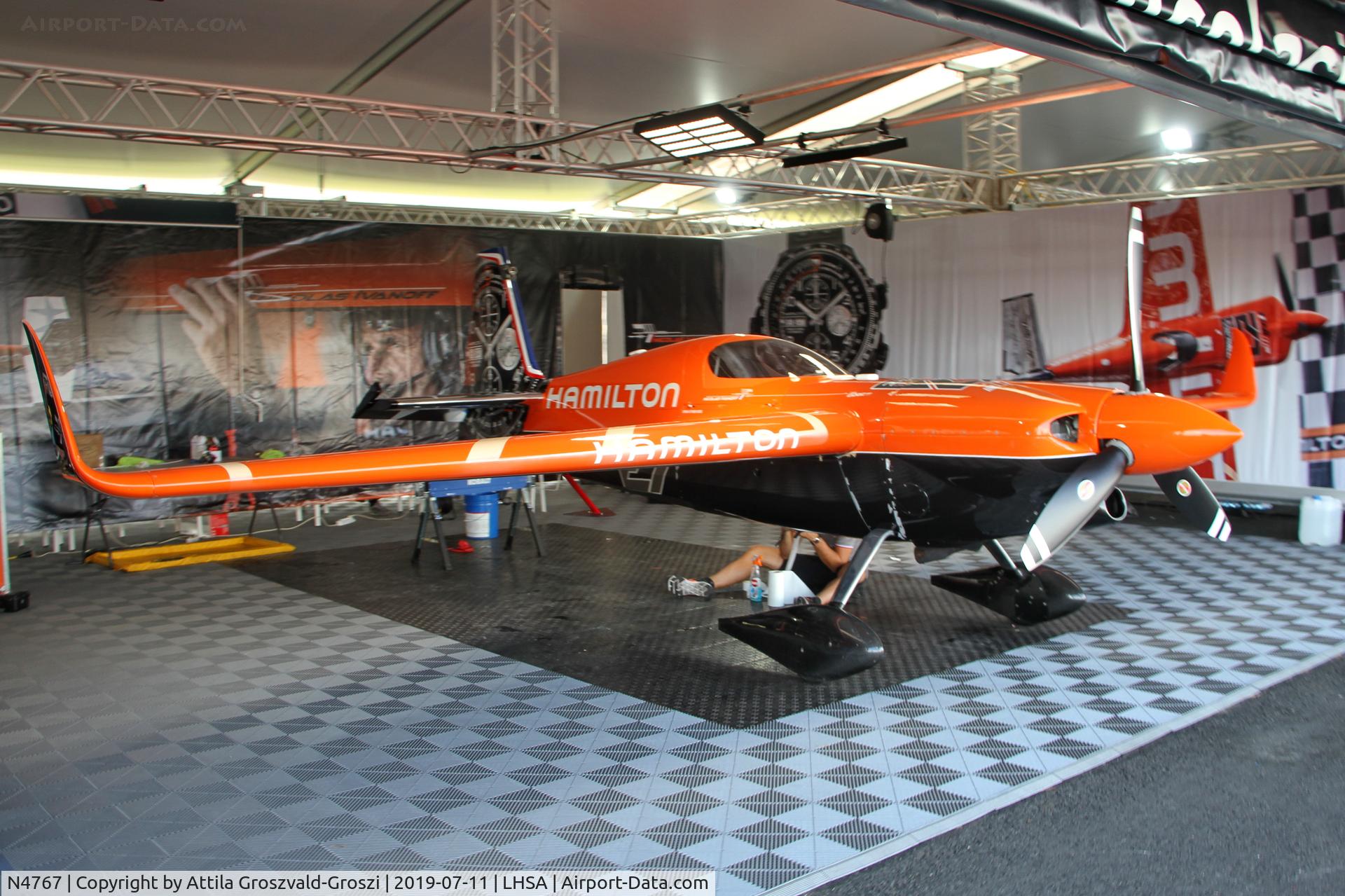 N4767, Zivko Edge 540 C/N 0045, LHSA - Szentkirályszabadja Airport, Red Bull Air Race Hungary