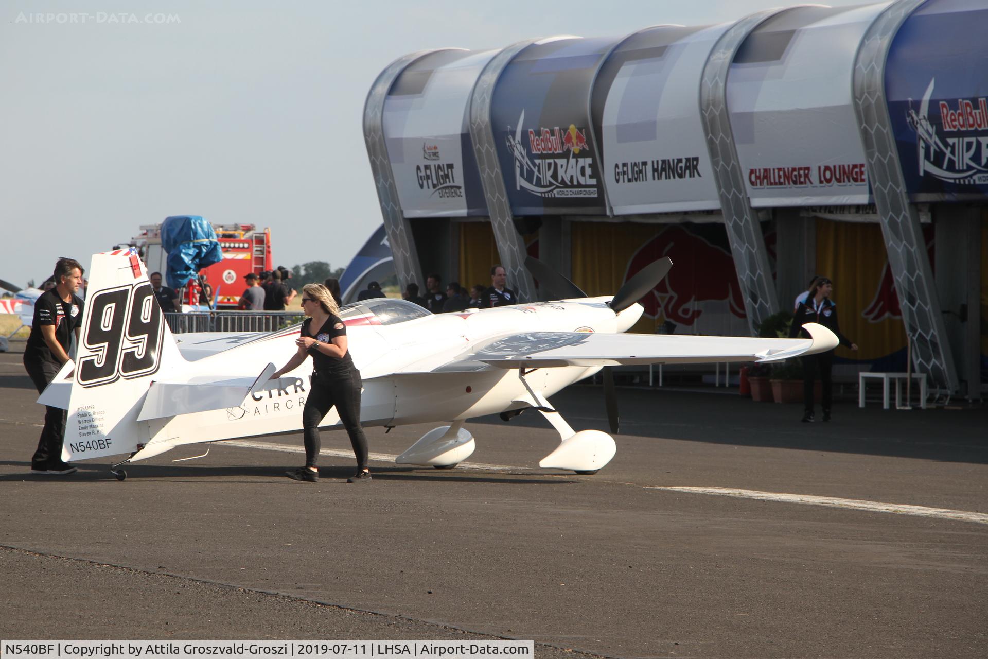 N540BF, 2006 Zivko Edge 540 C/N 0037A, LHSA - Szentkirályszabadja Airport, Red Bull Air Race Hungary