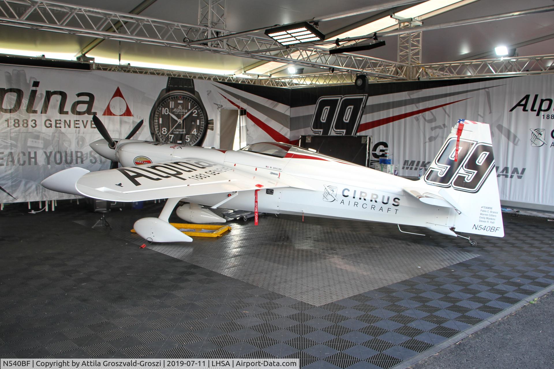 N540BF, 2006 Zivko Edge 540 C/N 0037A, LHSA - Szentkirályszabadja Airport, Red Bull Air Race Hungary