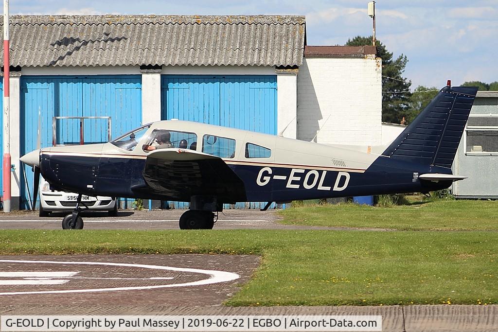 G-EOLD, 1985 Piper PA-28-161 Cherokee Warrior II C/N 28-8516030, Based Aircraft. Ex:-D-EOLD(2),N4390F,N9531N.