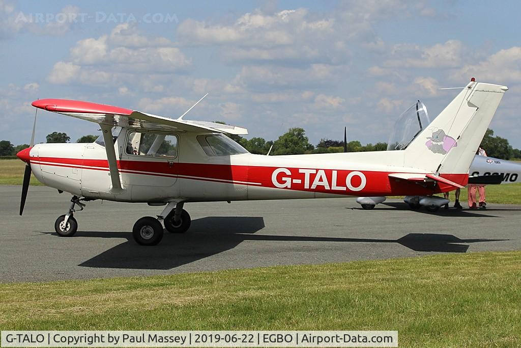 G-TALO, 1979 Reims Cessna FA152 C/N 0355, Frequent Visitor. Ex:-G-BFZU. Owned by Tattenhill Aviation Ltd.
