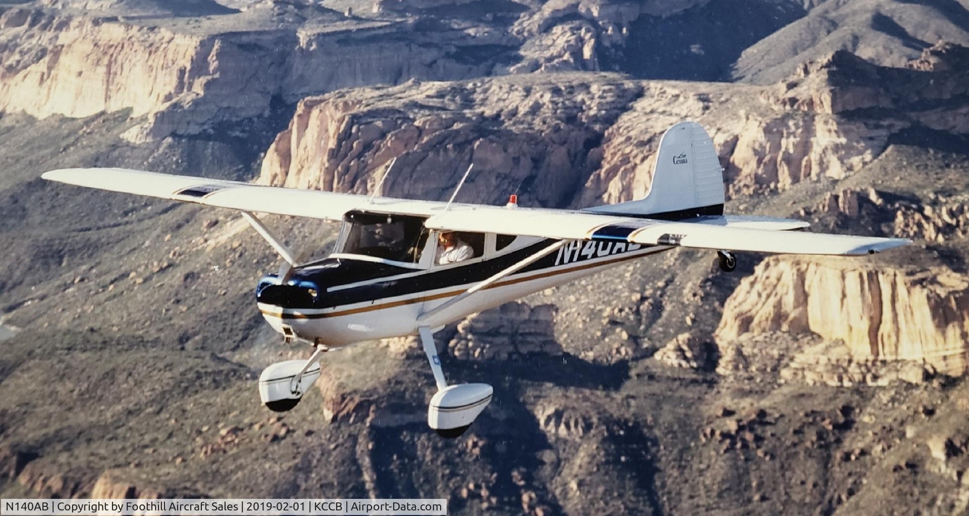 N140AB, 1951 Cessna 140A C/N 15703, Restored 1951 140A
