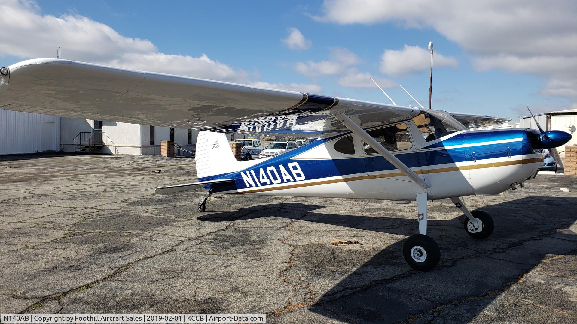 N140AB, 1951 Cessna 140A C/N 15703, 1951 140A