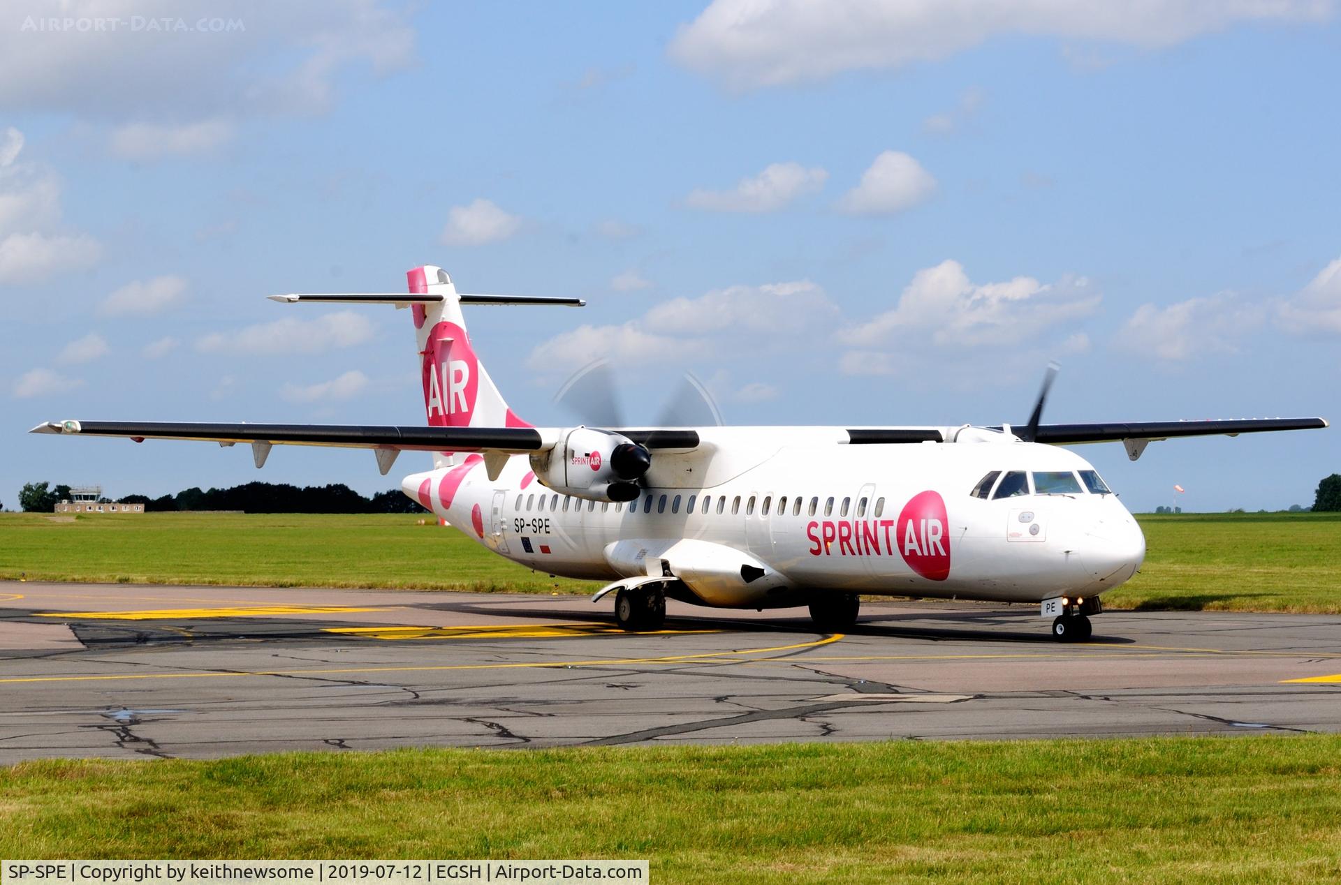 SP-SPE, 1995 ATR 72-202 C/N 441, Return Visitor.