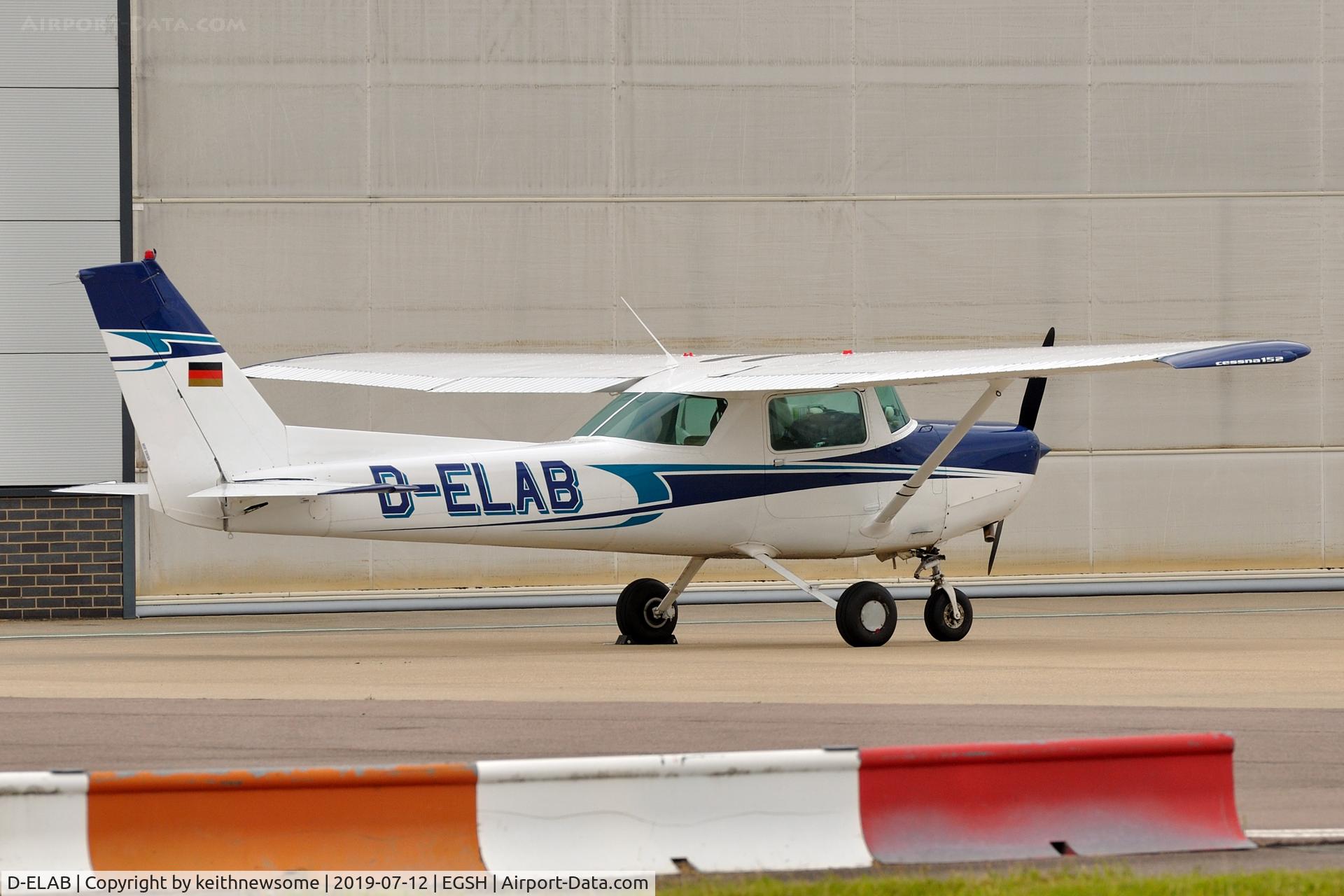 D-ELAB, Cessna 152 C/N 152-80850, Nice evening visitor.