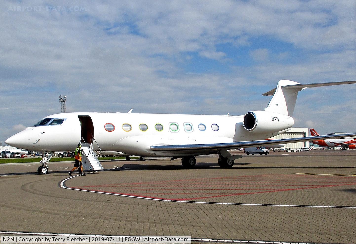 N2N, 2017 Gulfstream Aerospace G650 (G-VI) C/N 6298, At Luton