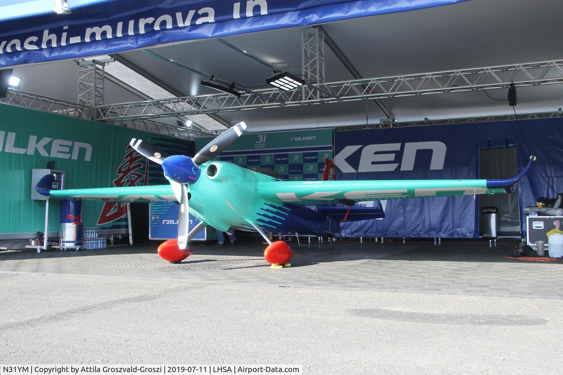 N31YM, Zivko Edge 540 C/N 0051V3, LHSA - Szentkirályszabadja Airport, Red Bull Air Race Hungary