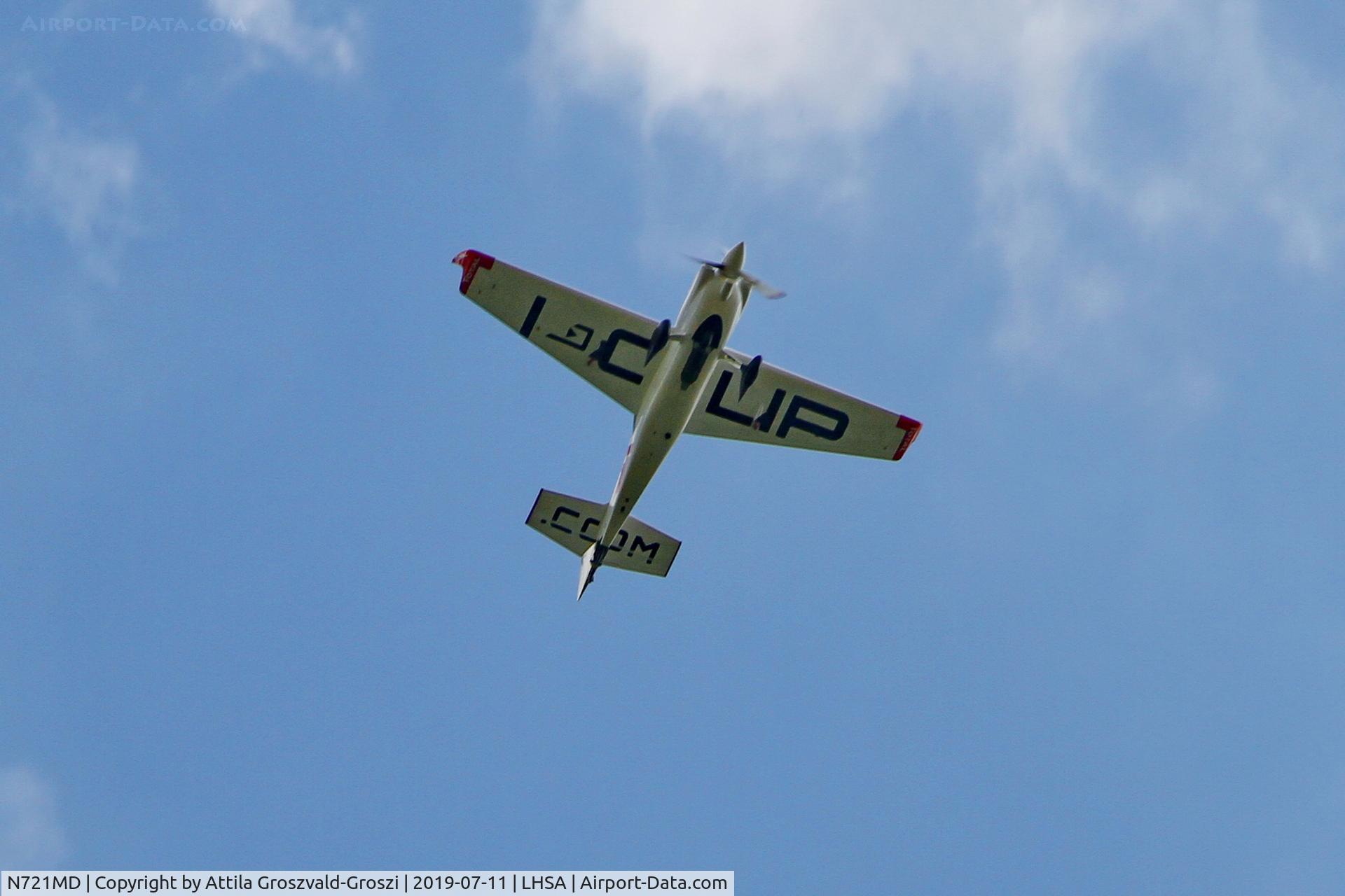 N721MD, Zivko Edge 540 C/N 0047V3, LHSA - Szentkirályszabadja Airport, Red Bull Air Race Hungary