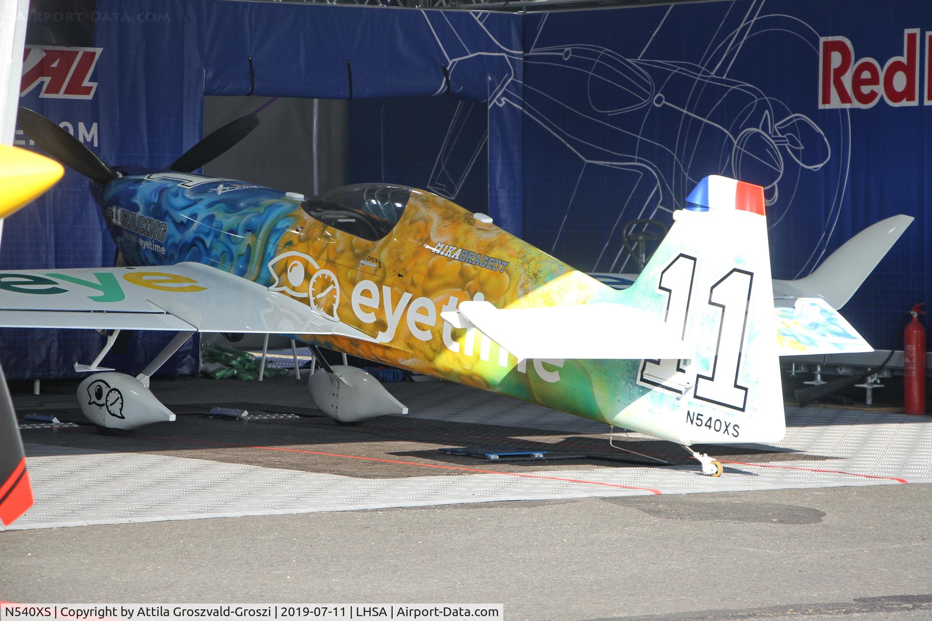 N540XS, 2008 MX Aircraft MXS C/N 2, LHSA - Szentkirályszabadja Airport, Red Bull Air Race Hungary