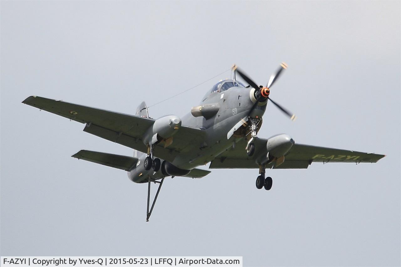 F-AZYI, 1959 Breguet Br.1050 Alize C/N 59, Breguet Br.1050 Alize, On display, La Ferté-Alais airfield (LFFQ) Airshow 2015
