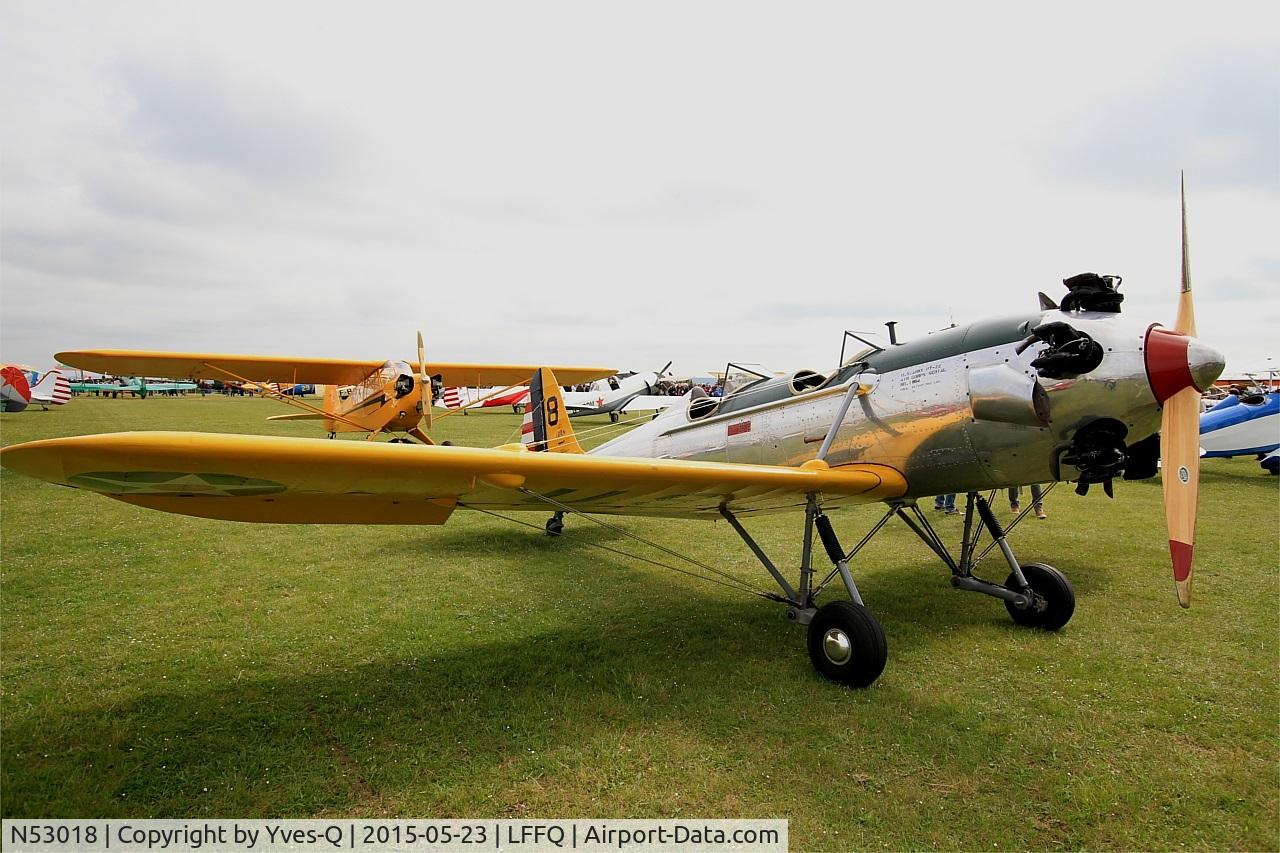 N53018, 1941 Ryan Aeronautical ST3KR C/N 1164, Ryan Aeronautical ST3KR, Static park, La Ferté-Alais airfield (LFFQ) Airshow 2015