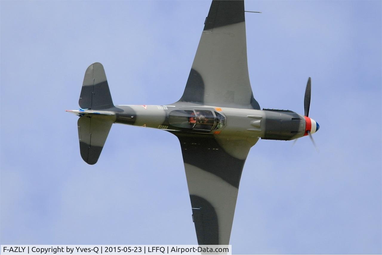 F-AZLY, Yakovlev Yak-3U C/N 172890, Yakovlev YAK-3U, On display, La Ferté-Alais Airfield (LFFQ) Air Show 2015