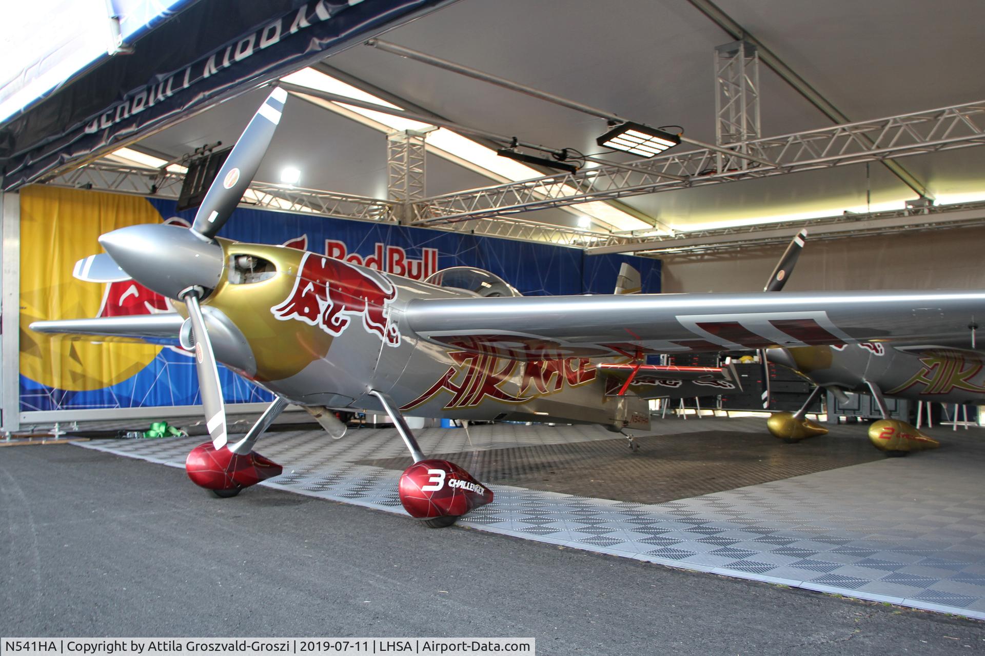 N541HA, 2008 Zivko Edge 540 C/N 0041A, LHSA - Szentkirályszabadja Airport, Red Bull Air Race Hungary