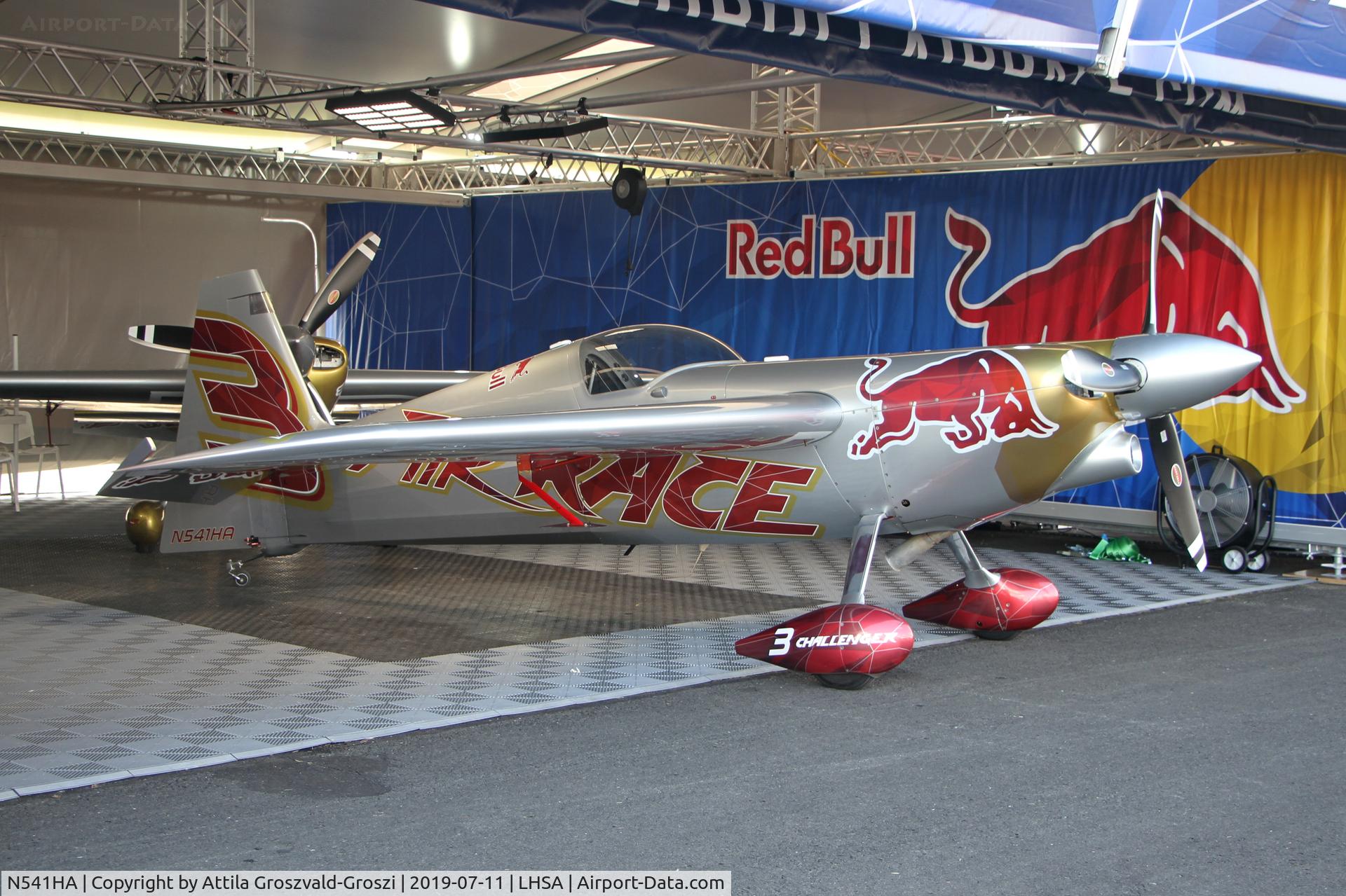 N541HA, 2008 Zivko Edge 540 C/N 0041A, LHSA - Szentkirályszabadja Airport, Red Bull Air Race Hungary